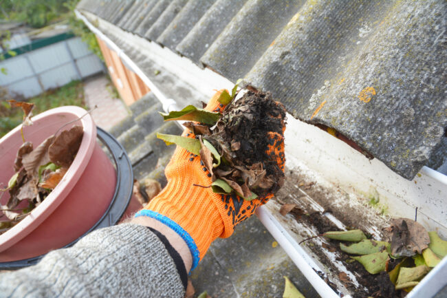 Ensure Your Gutters Are Not Blocked